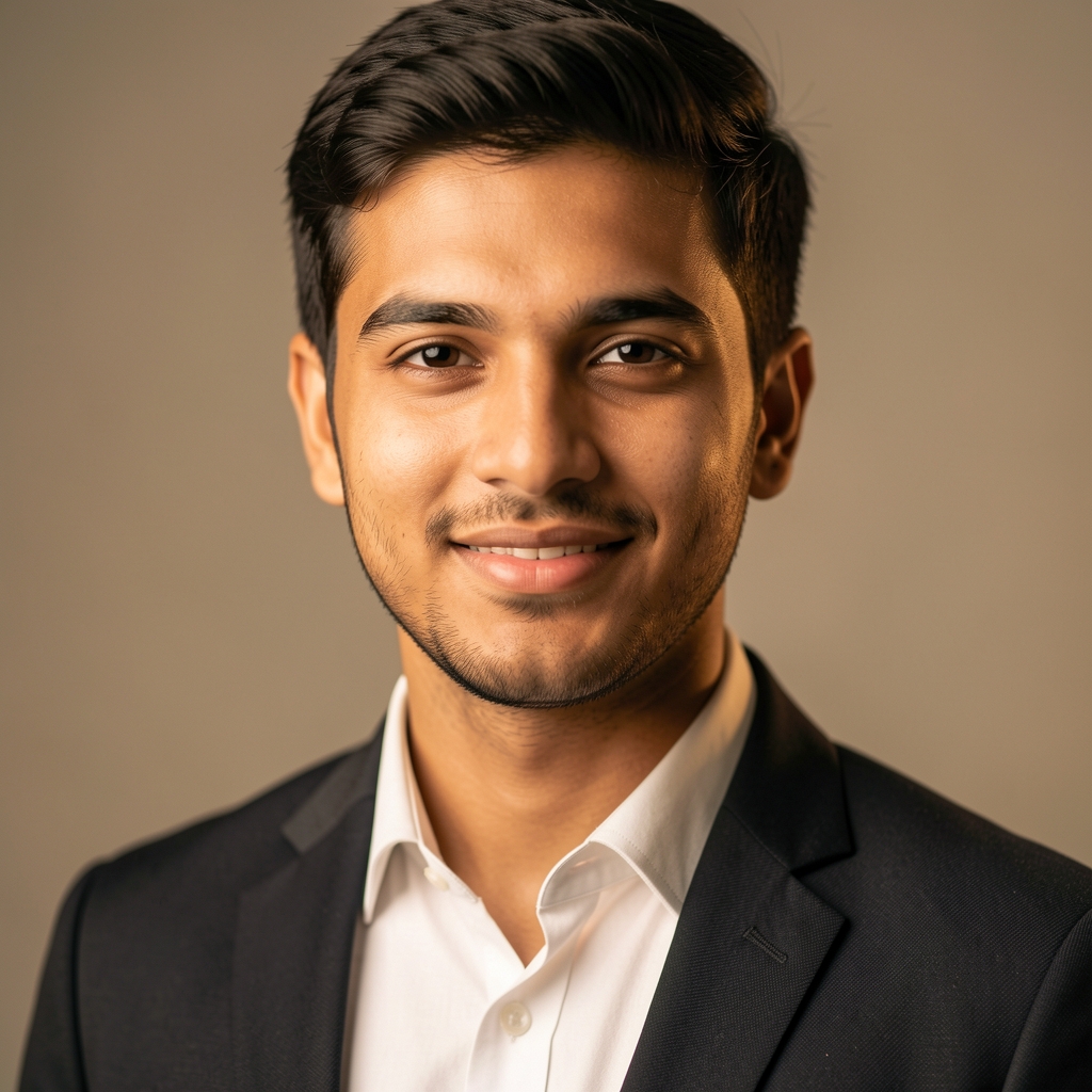Headshot of Tobias Marsden, contributing editor, photographed with controlled warm studio lighting against a neutral background